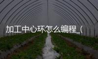 加工中心环怎么编程_(加工中心环怎么编程图解) 