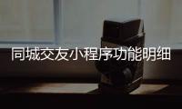 同城交友小程序功能明细_(同城交友小程序功能明细怎么看)