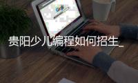 贵阳少儿编程如何招生_(贵阳少儿编程如何招生报名) 